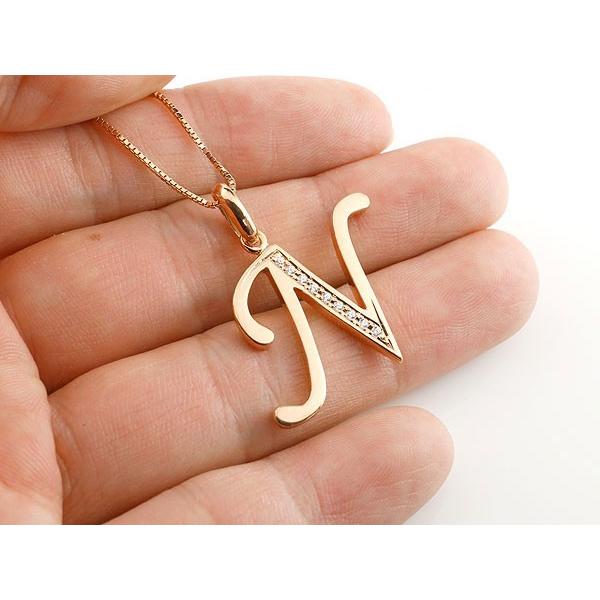 数々の賞を受賞 イニシャル メンズ ペンダントトップ ネックレス 大きめサイズのイニシャルジュエリー ネーム 10金 ピンクゴールドk10男性 キュービックジルコニア ペンダントトップ ネックレス N メンズ メンズアクセサリー Chescotimes Com