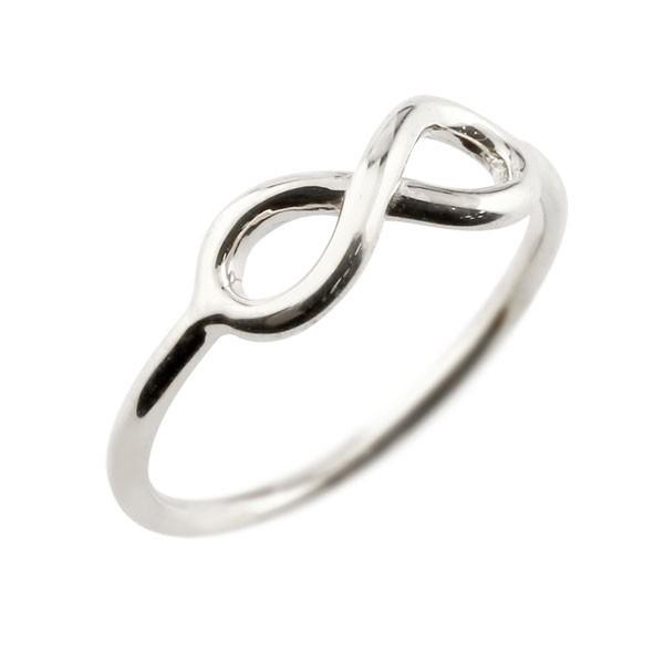 売れ筋がひ贈り物 リング メンズ 男性 指輪 インフィニティ ホワイトゴールドk10 送料無料 10金 ストレート 指輪 リング インフィニティ メンズアクセサリー