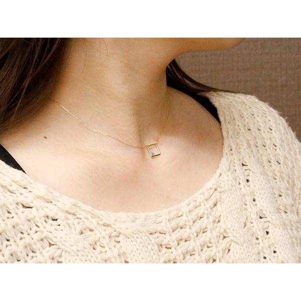 人気ブランドを 18金 18k ネックレス メンズ スクエア ネックレス ブルートパーズ イエローゴールドk18 一粒 ペンダント トップ 四角 チェーン 人気 シンプル 青い宝石 送料無料 bynm ジュエリー工房アトラス夢 通販 Yahoo ショッピング 新しいコレクション