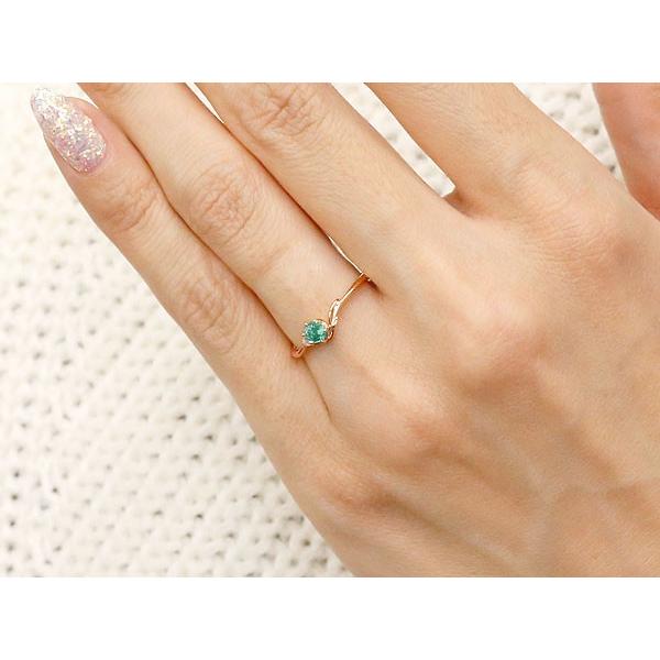 激安単価で リング ゴールド 指輪 イニシャル ネーム F ピンキーリング エメラルド ダイヤモンド 華奢 ピンクゴールドk10アルファベット 10金 レディース 5月人気 送料無料 楽天ランキング1位 Www Ladislexia Net