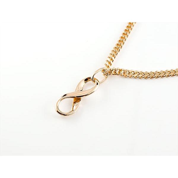 18金ペンダントトップ メンズ ネックレス 喜平 ハワイアンジュエリー 用 キヘイ ゴールド ピンクゴールドk18 インフィニティ 無限大キヘイチェーン 人気 gbam ジュエリー工房アトラス夢 通販 Yahoo ショッピング