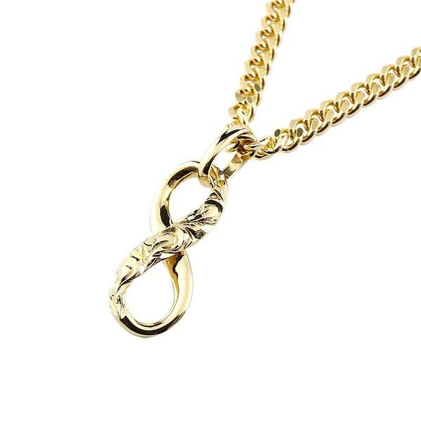 ハワイアン メンズ ネックレス 喜平 キヘイ ペンダントトップ ゴールド イエローゴールドk10 インフィニティ 無限大 10金 キヘイチェーン 人気 セール SALE