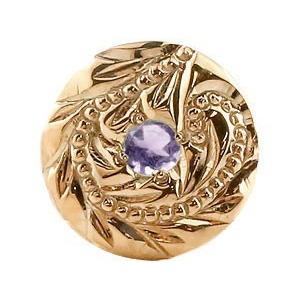 交換無料 18金 ピアス メンズ 人気 片耳 ハワイアンジュエリー ハワイアン ピンクゴールドk18 ラウンド 丸型 丸い スタッド アメジスト 2月誕生石 包装無料 送料無料 Www Skylanceronline Com