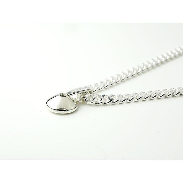 ネックレス ダイヤモンド トップ メンズ 喜平 1.0ct キヘイ シルバー