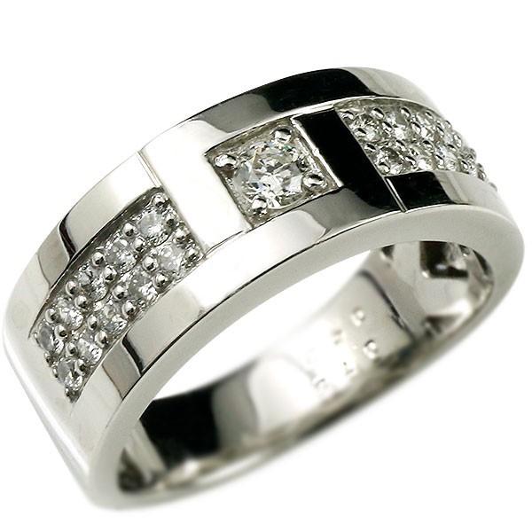 メンズ ダイヤモンド プラチナリング 指輪 幅広 ダイヤ pt900 ダイヤモンドリング 男性用 送料無料 人気 セール SALE(162800円)