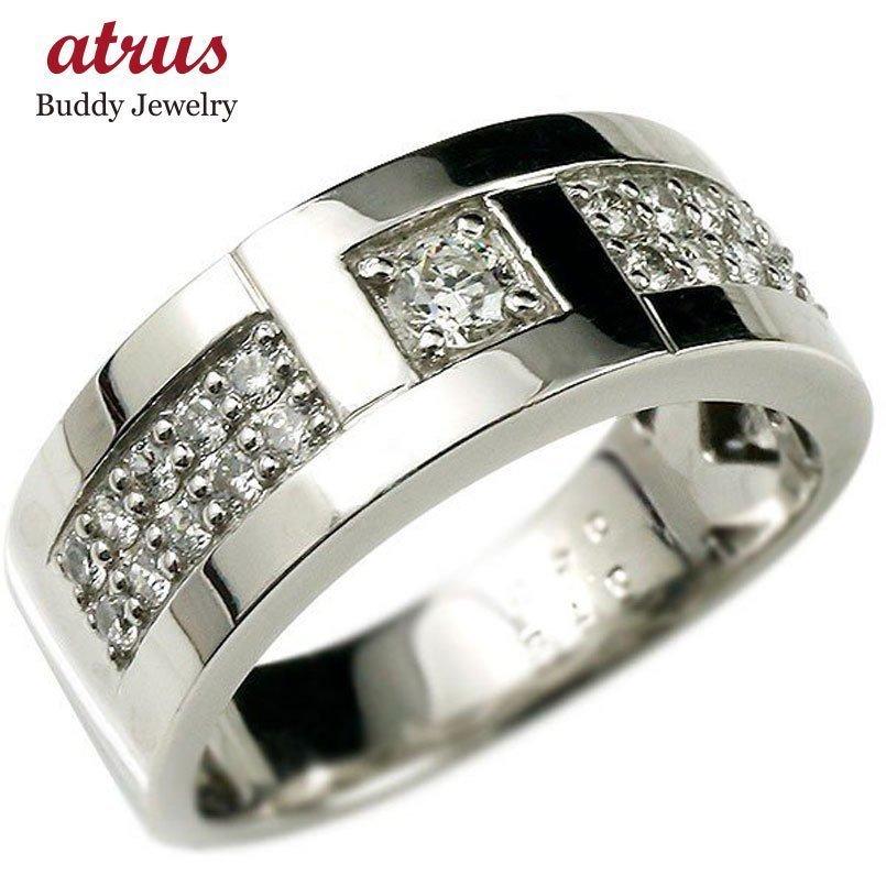 メンズ ダイヤモンド プラチナリング 指輪 幅広 ダイヤ pt900 ダイヤモンドリング 男性用 送料無料 人気 セール SALE(115440円)