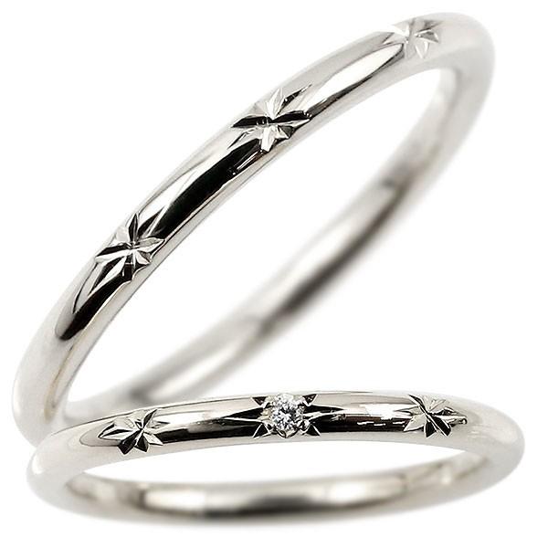 ショッピング人気商品 結婚指輪 ペアリング ペア マリッジリング ダイヤモンド シルバー スイートペアリィー リング ダイヤ 一粒 sv925 華奢 送料無料 セール SALE
