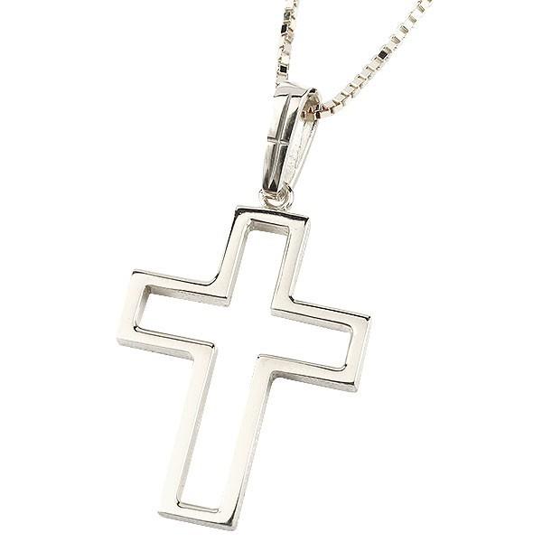 在庫処分 ペンダントトップ ネックレス プラチナ こだわりを見せる熟練職人の逸品ネックレス メンズ 送料無料 シンプル マット仕上げ つや消し 透かし 人気 十字架 チェーン Pt900 一粒 クロス メンズアクセサリー Www Golf5 Prestige Jp