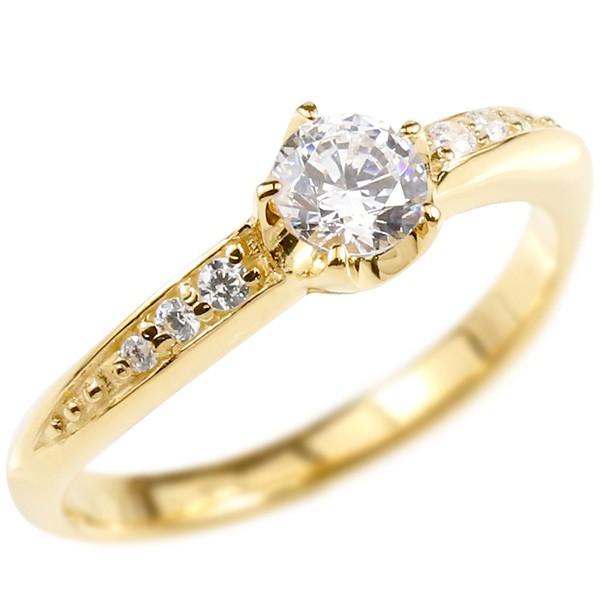 爆売りセール開催中 ピンキーリング 指輪 大粒 エンゲージリング0 3ct ダイヤモンドイエローゴールドk10 Vvsクラス 鑑定書付 ゴールド リング 最も人気のあるシンプルデザイン 大粒ダイヤモンド 10金 レディース ダイヤ 婚約指輪 レディースアクセサリー