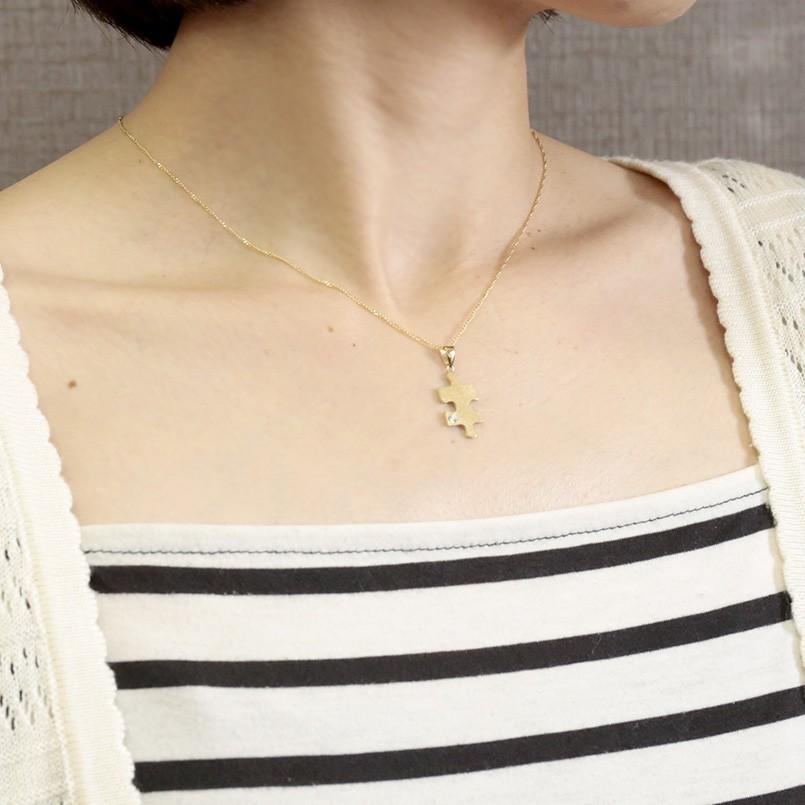 ネックレス キュービックジルコニア パズル ピース イエローゴールドk18 ペンダント シンプル 18金 チェーン ホーニング加工 つや消し 送料無料 セール SALE ネックレス キュービックジルコニア イエローゴールドk18 ペンダント チェーン パズル ピース シンプル 18金 ホーニング加工 つや消し N1563694195(14117円)