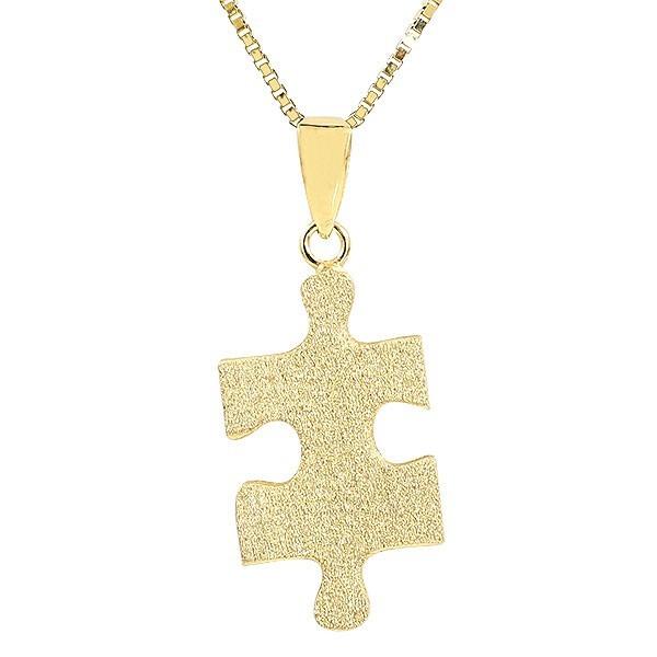 おしゃれ人気 18金 18k ネックレス トップ メンズ パズル ピース イエローゴールドk18 ペンダント トップ シンプル チェーン ホーニング加工 つや消し 送料無料 国内最安値 Yalaphone Com