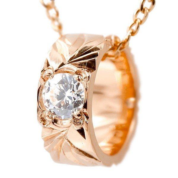楽天1位 18金 18k ネックレス レディース 人気 ハワイアンジュエリー ダイヤモンド ベビーリング ピンクゴールドk18 チェーン シンプル 値引きする Mtkbrasil Com Br