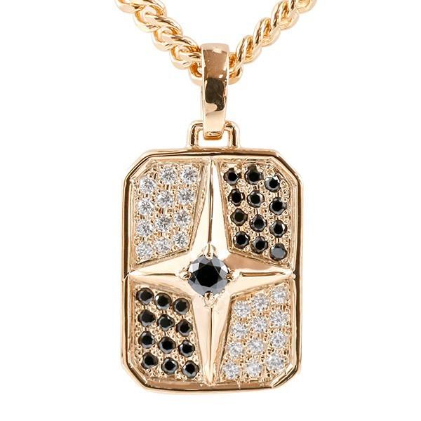喜平 トップ 18金 ネックレス ダイヤモンド メンズ ブラック