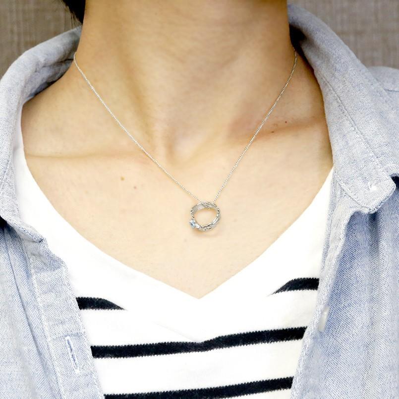 激安超安値 素敵なメモリアルアイテム ハワイアンベビーリング 青い 人気 Pt900 男性用 トップ ネックレス チェーン ベビーリング ダイヤ ダイヤモンド ブルートパーズ ネックレス メンズ ハワイアンジュエリー プラチナ メンズアクセサリー Www Recycling Carbon Org