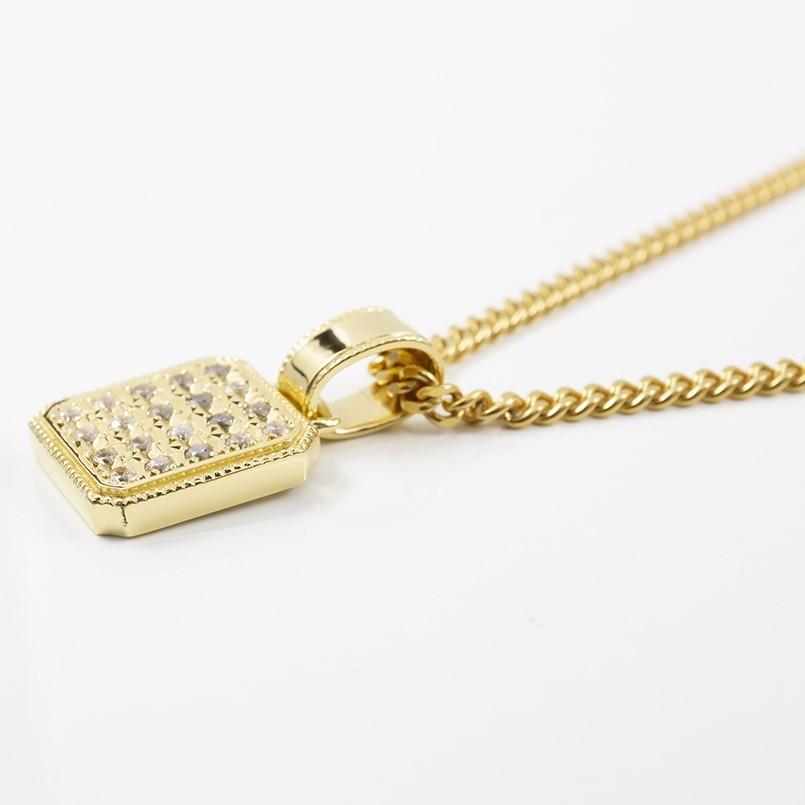 ネックレス ダイヤモンド トップ メンズ 喜平 イエローゴールドK10 ペンダント キヘイ 10金 ダイヤ 0.5ct 男性 シンプル ミル打ち 送料無料 セール SALE
