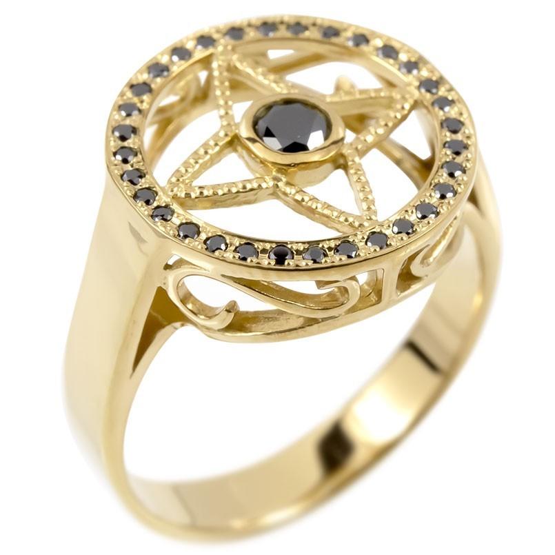 最新の激安 メンズ リング ブラックキュービックジルコニア イエローゴールドk10 四芒星 指輪 10金 ピンキーリング リング 男性用 コントラッド 東京 送料無料 bkcyim ジュエリー工房アトラス夢 通販 Yahoo ショッピング 在庫一掃最安挑戦