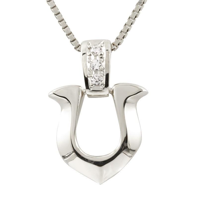 ネックレス トップ メンズ ダイヤモンド ホワイトゴールドk10 馬蹄 ペンダント 10金 チェーン ダイヤ 蹄鉄 バテイ ホースシュー 男性 送料無料 セール Sale dwim ジュエリー工房アトラス夢 通販 Yahoo ショッピング