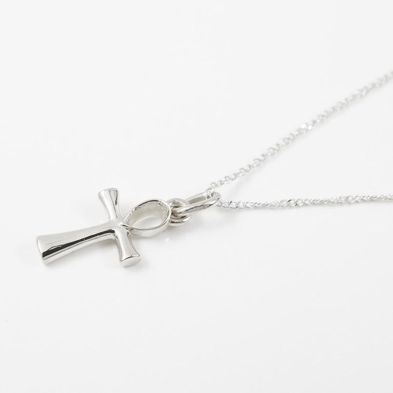 ネックレス シルバー925 アンク クロス ペンダント sv925 チェーン