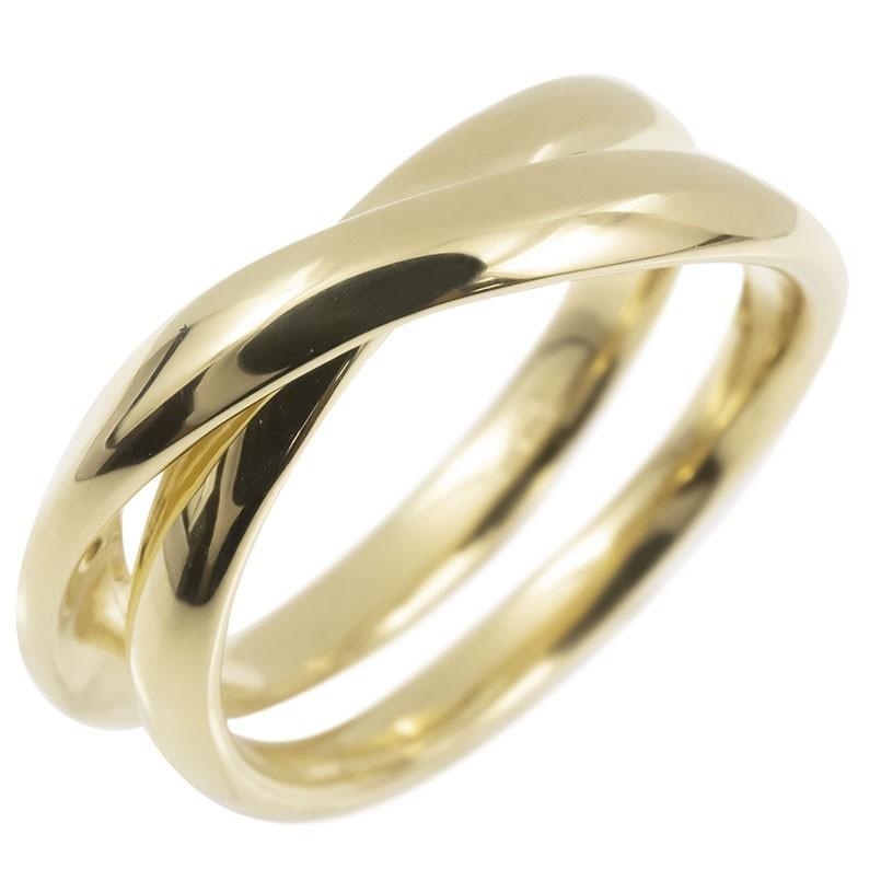 18金 リング ゴールド リング レディース 指輪 18k イエローゴールドk18 フリースタイル 婚約指輪 安い シンプル ピンキーリング 女性 送料無料 セール SALE