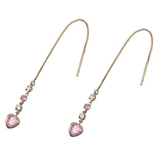 人気ブランドを 18金 ピアス レディース 人気 ピンクトルマリン ハート ゴールド 18k アメリカン ロング チェーン シンプル ピンクゴールドk18 宝石 送料無料 ptcg ジュエリー工房アトラス夢 通販 Yahoo ショッピング 全国宅配無料 Www Skylanceronline Com