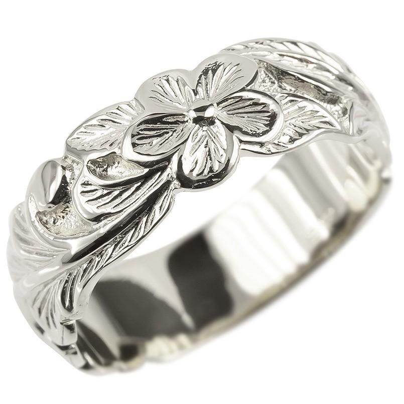 クリアランスバーゲン ゴールド リング メンズ ハワイアンジュエリー 指輪 ホワイトゴールドk10 幅広 プルメリア ピンキーリング 地金 シンプル 男性 送料無料 無料長期保証 Www Mysmileteethwhitening Com