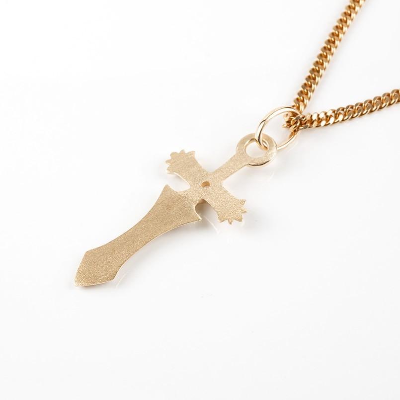 喜平 トップ 18金 ネックレス ダイヤモンド メンズ 剣 ダガー ソード