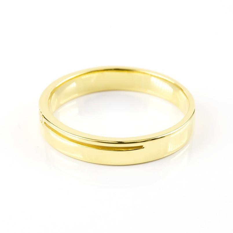 ジュエリー工房アトラス 18金 ネックレス トップ リング ダイヤモンド