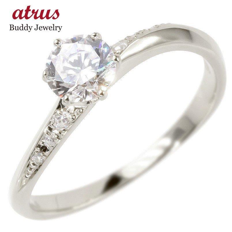 ピンキーリング シルバー リング レディース キュービックジルコニア 婚約指輪 安い エンゲージリング 指輪 sv925 女性 人気 送料無料 セール SALE