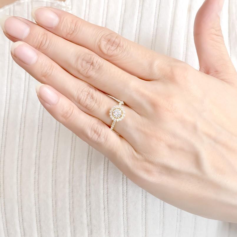 レディース 鑑定書付 エンゲージリング 婚約指輪 ダイヤモンド リング ダイヤ0.42ct 一粒ダイヤモンド大粒ダイヤモンド SIクラス プラチナリング 指輪 立て爪 通販 ひっかかりがない大粒 ダイヤモンドリング K18YG 一粒ダイヤモンドリング 大粒ダイヤ!スタイリッシュなフォルムが魅力 イエローゴールド ダイヤリング ダイア 指輪 レディース ジュエリー プレゼント 大粒 ring 18金