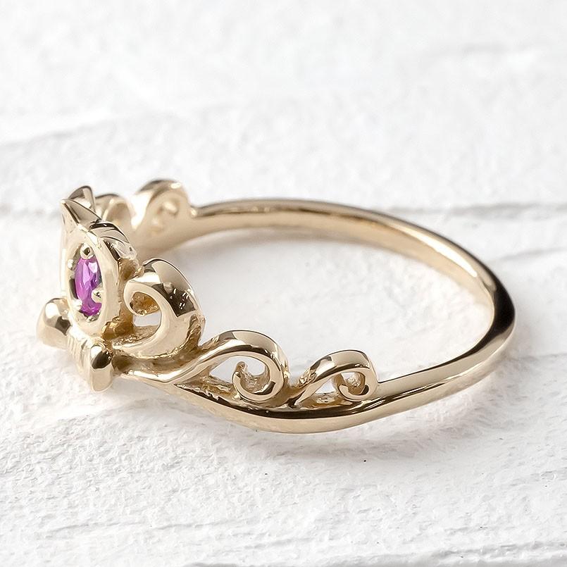 セール】 ジュエリー工房アトラス夢婚約指輪 安い 18金 リング ルビー