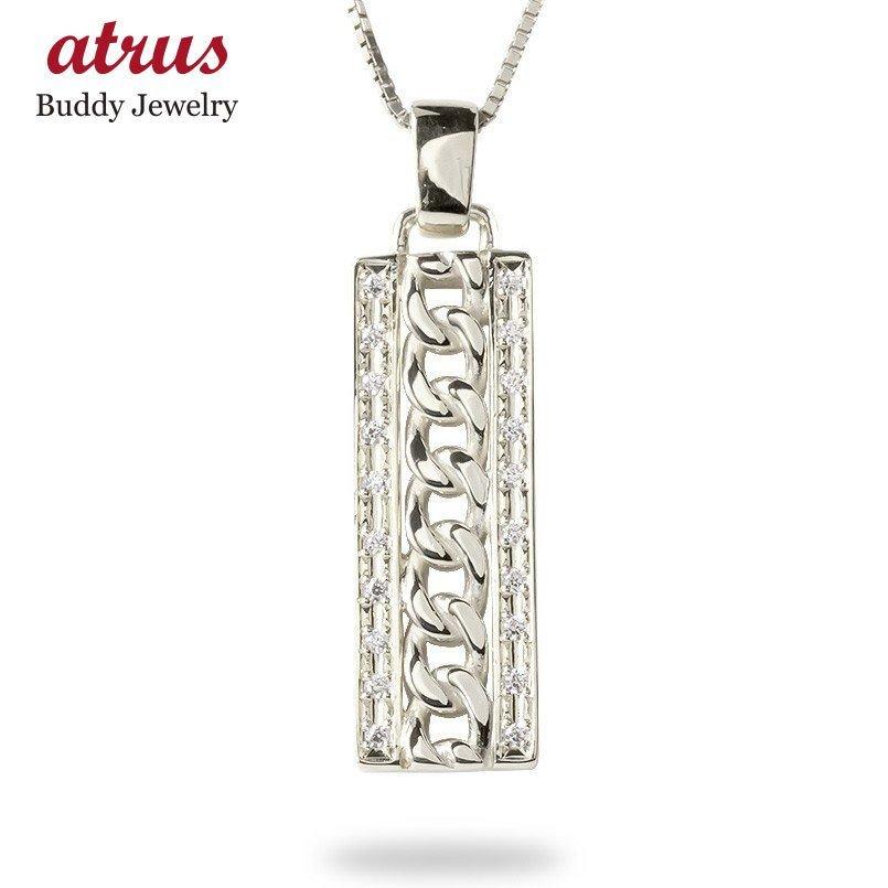 プラチナ ペンダントトップ メンズ ダイヤモンド 喜平 プレート pt900 シンプル キヘイチェーン 男性 送料無料 人気 セール SALE