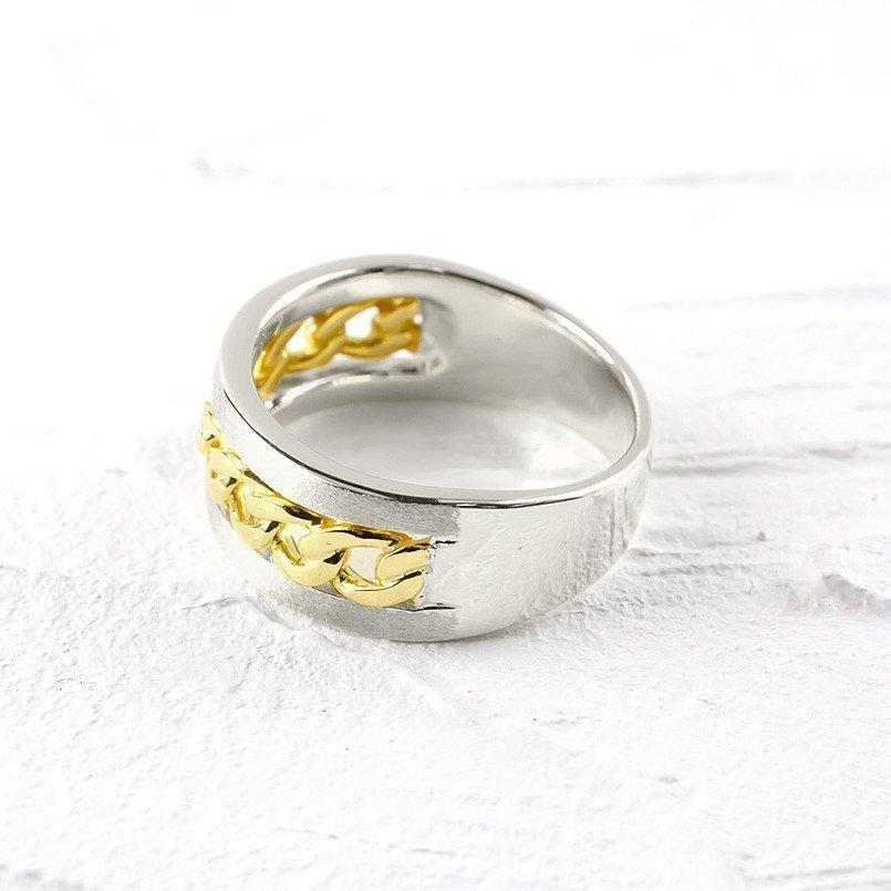 ジュエリー工房アトラス プラチナ 18金 リング メンズ 喜平 コンビ