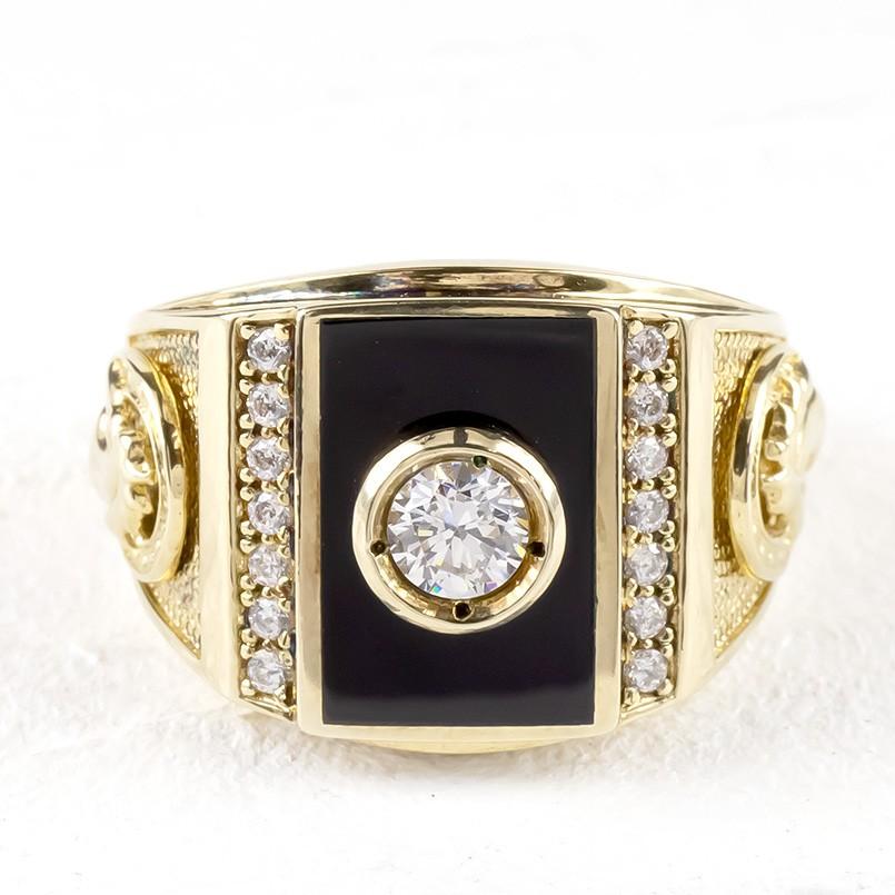 ナイキカレッジリング（激レア） リング 指輪 印台 カレッジリング シルバー メンズ オニキス