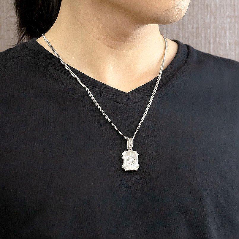 メンズ　ヴィンテージ　ペンダント　SV925 SV925 ヴィンテージパターンペンダント 大人のアクセサリー シンプル
