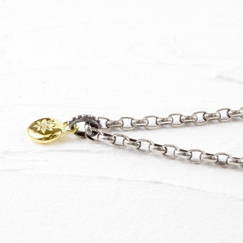 純金 ネックレス 24金メンズ ダイヤモンド 一粒 丸 ペンダントトップ 燻し チェーン Sv925 K24 男性 個性的 送料無料 人気 Xxbyyltn8w ファッション Www Pci Edu Pe