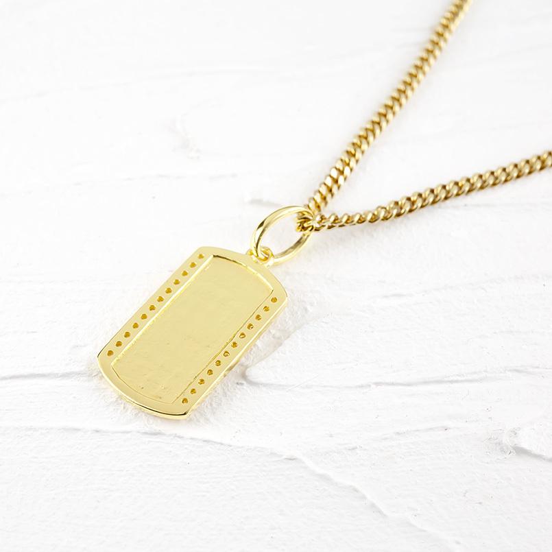 喜平 トップ 18金 ネックレス ダイヤモンド メンズ 蛇腹 ペンダント