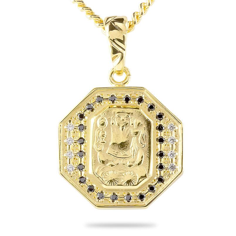 18金 ネックレス トップ メンズ 喜平 ブラックダイヤモンド ダイヤモンド 大黒天 オクタゴン ペンダント イエローゴールドk18 キヘイ 送料無料 セール Sale bkdycmba ジュエリー工房アトラス夢 通販 Yahoo ショッピング