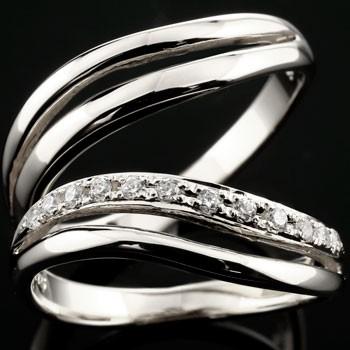結婚指輪 ペアリング ペア マリッジリング キュービックジルコニア シルバー ストレート カップル メンズ レディース 送料無料 セール SALE