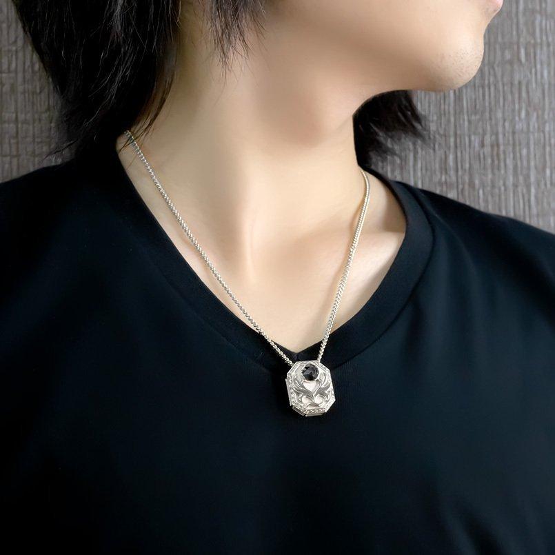 stephendweck シルバー 黒いペンダントネックレス stephendweck シルバー 黒いペンダントネックレス 楽天市場