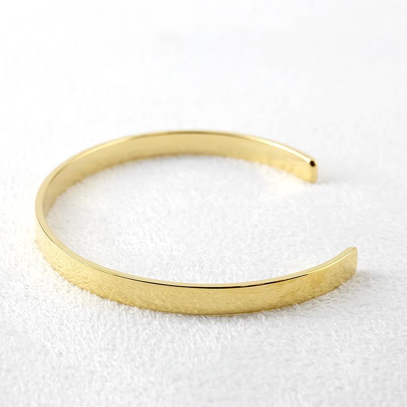 4°C ゴールドバングル【美品】 ジュエリー工房アトラス ゴールド バングル レディース 4ミリ幅