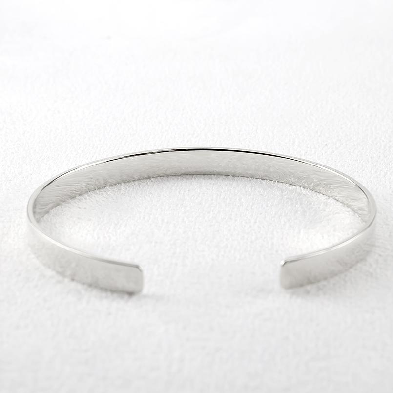 ジュエリー工房アトラス プラチナ バングル メンズ 6ミリ幅