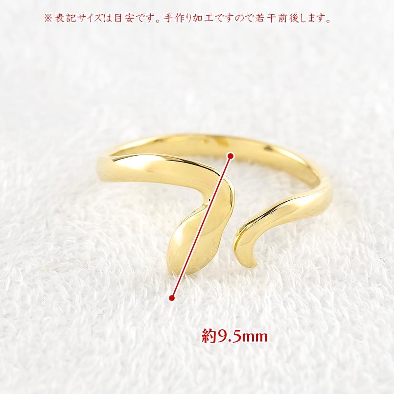 ジュエリー工房アトラス 18金 リング 蛇 メンズ お守り ゴールド 18k 