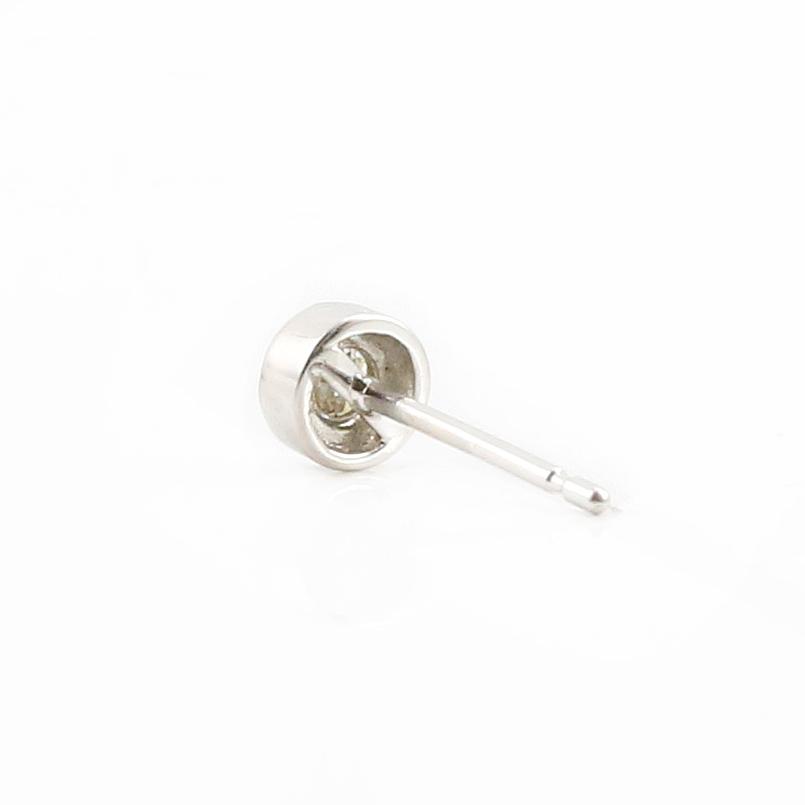 18金ピアス メンズ 片耳ピアス ダイヤモンド ホワイトゴールド 18金ピアス メンズ 片耳ピアス ダイヤモンド ホワイトゴールド