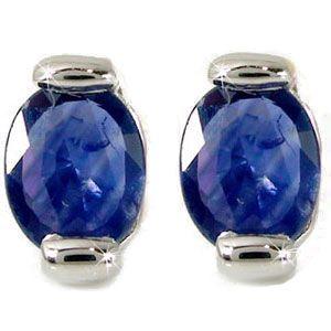 ピアス メンズ プラチナ サファイアピアスプラチナ900スタッドピアスプラチナピアス9月の誕生石サファイア 男性用 青い宝石 人気