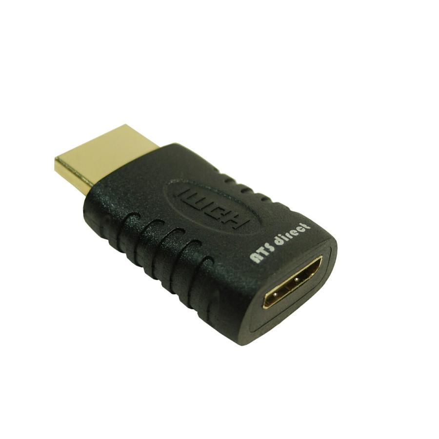 HDMI A オス ミニHDMI C メス ミニHDMIケーブル　変換アダプタ