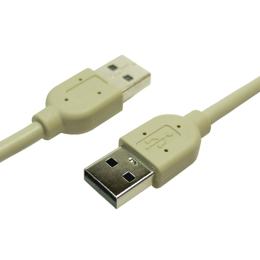 Usbケーブル 2m Usb2 0 A A 両側 Aタイプ オス ネコポス送料無料 A0345 Atsダイレクト 通販 Yahoo ショッピング