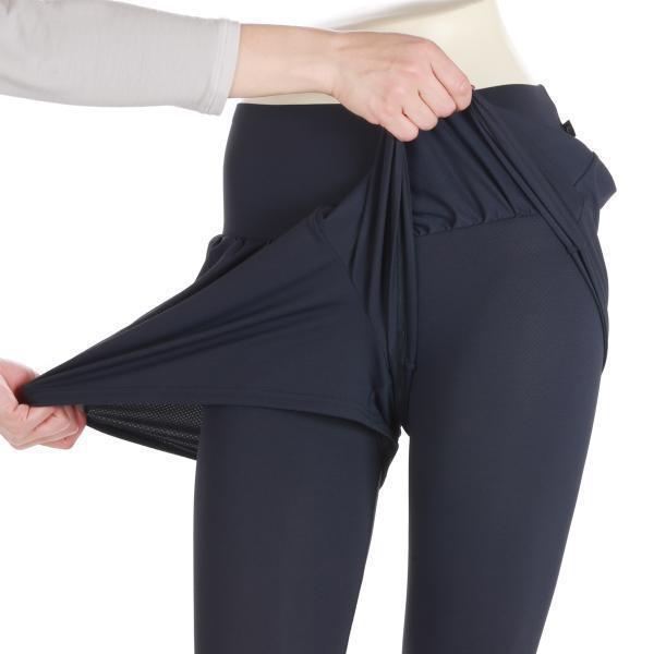 ATSUGI（アツギ） レギンス 10分丈 ショートパンツ付き 吸汗速乾加工