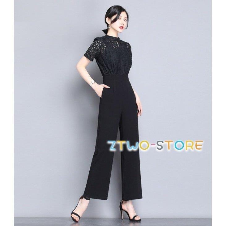 Sale 55 Off 3l 大きいサイズ パンツ お呼ばれドレス 結婚式 パーティードレス レディース オールインワン かっこいい パンツドレス 黒 シースルー レース 花柄 半袖 袖あり パーティドレス サイズ M Www Oroagri Eu