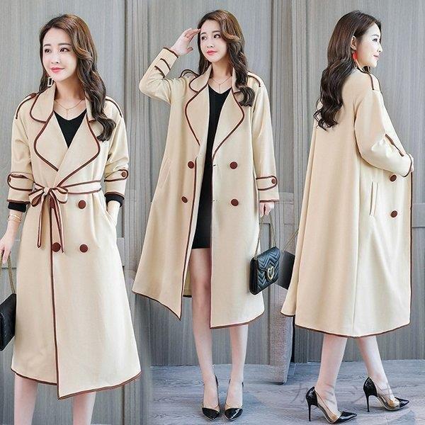 福袋 チュニック スプリングコート チェスターコート ロングコート アウター コート 春秋 代 40代 レディース トレンチコート きれいめ 着痩せ 大きいサイズ 韓国風 トレンチコート サイズ S Www Gatorheatandair Com