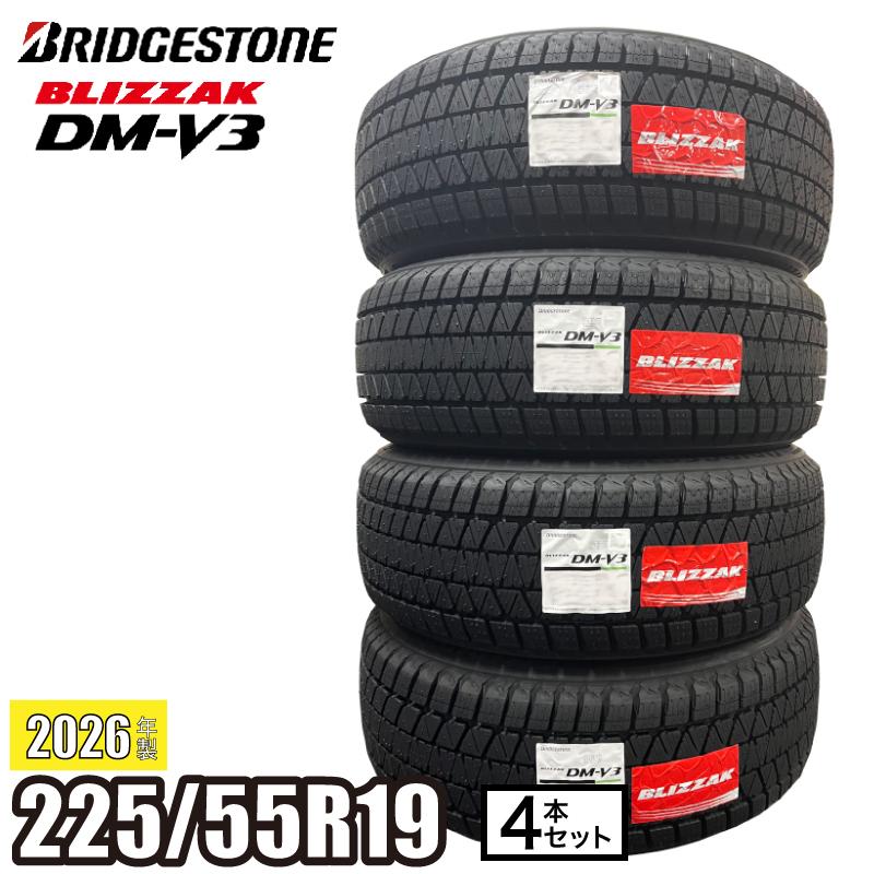 ブリザック 〔2024年製/在庫あり〕 BLIZZAK DM-V3 225/55R19 103Q XL 4 